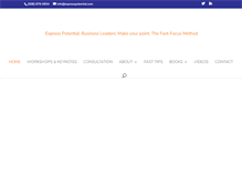 Tablet Screenshot of expresspotential.com